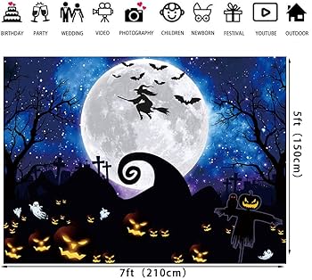 ✨ハロウィン✨ バック紙 背景紙 満月 ハロウィン パンプキン ダークナイト Amazon.co.jp: バック紙 背景紙 満月 ハロウィン パンプキン
